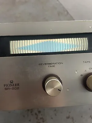 Vintage Pioneer SR-202 Reverberation Amplifier Untested Lights Up Parts Repair • $99.99