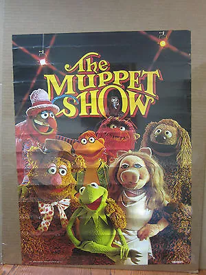 Vintage 1976 The Muppet Show Poster Muppet Characters 5135 • $39.97