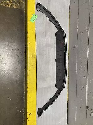 $254.99 • Buy 🚙13-17 VW Passat CC Satin Black R Line Front Bumper Spoiler 3C8805903B OEM🛞
