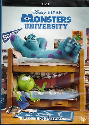 Monsters University (DVD) DVD W/bonus Features. DISNEY PIXAR Randy Newman • $5.18