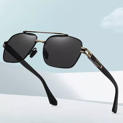 Luxury Men Photochromic Sunglasses Polarized Women Metal Frame Glasses Driving • $12.23