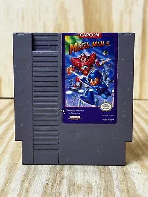 Mega Man 5 (NES Nintendo Entertainment System 1992) (Authentic) • $99