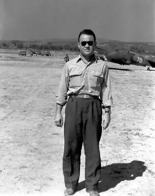 WW2 WWII Photo Major Greg Boyington AVG Burma 1942 VMF-214 Black Sheep World War • $5.99