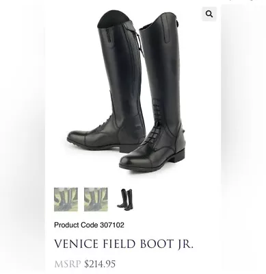 Mountain Horse Venice Field Boot Jr Size 5-6 • $35