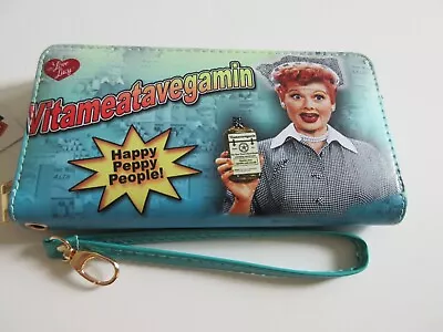 I Love Lucy Collectible Vitameatavegamin Wristlet Wallet - Brand New - Licensed • $21