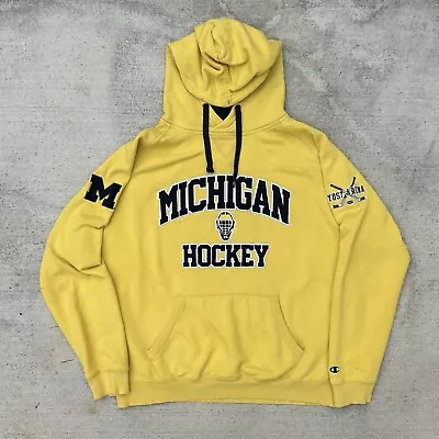Vintage Champion Michigan Hockey Hoodie • $35