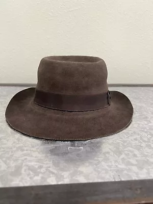 Vintage Rare Borsalino Imperiale Como Ii Felt Hat Brim • $41.99