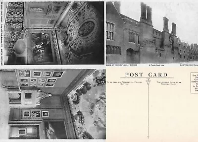Hampton Court Set Of 3 Cards Vintage Postcards London Borough England • £4.95