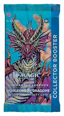 Magic The Gathering - Legends: Battle For Baldur's Gate - Collector Booster Pack • $18.99