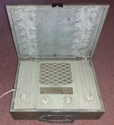 T24 DAB MARCONI  Marconiphone 1950's Valve  Radio SPARES OR REPAIR NOT WORKING • $18.61