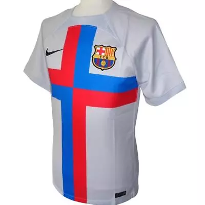 £57.99 • Buy FC BARCELONA Nike Third Shirt 2022-2023 NEW Mens Sizes 3rd Jersey Camiseta BNWT