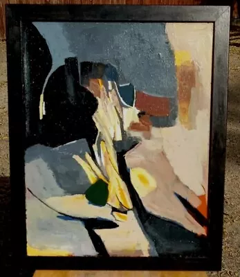  Abstract Expressionist Mid Century Modern Style  Painting   MODERIST  • $195