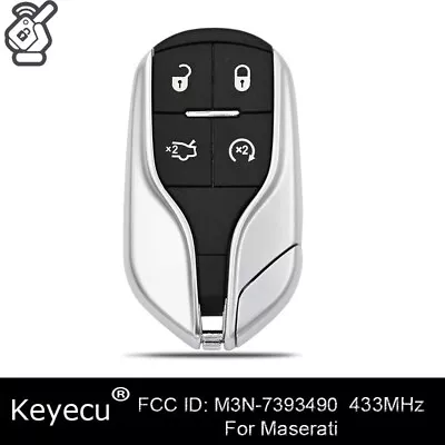 Smart Car Key Fob For 2014-2017 Maserati Quattroporte Ghibli Remote Start • $24.85