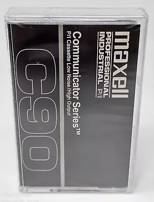 Maxell Communicator Series P/I C90 Low Noise/High Output Cassette • $5.15