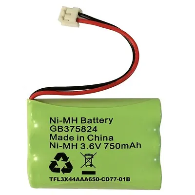 Tomy Walkabout Platinum Baby Monitor Rechargeable Battery Pack 3.6V 750mAh NIMH  • £5.95