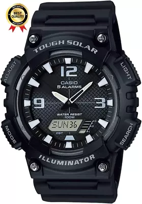 Casio Men'S Tough Solar AQ-S810W-1AVCF Sport Combination Watch • $76.01