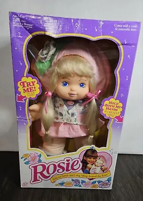 Vintage '94 Rosie Baby Doll Sings Ring Around The Rosie Works New In Box • $62