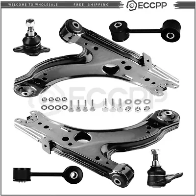 $59.46 • Buy Front Lower Control Arm Ball Joint Sway Bar Suspension Kit For 2001-2005 Jetta