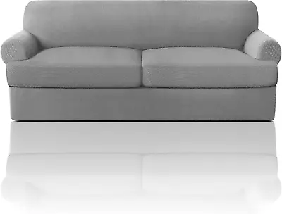 T Cushion Sofa Slipcover 3 Pieces Sofa Covers For T Cushion Sofa Soft Couch Cove • $84.99