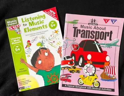 Music Express Extra - Listening To Music Elements Age 5+ &Music About Transport • £7