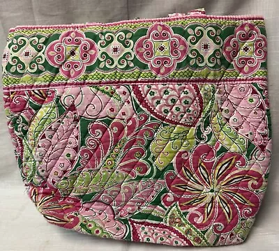 Vera Bradley Pinwheel Floral Pink Tote Bag • $14.95