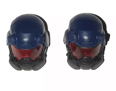 Marvel Legends SHIELD AGENT HEAD 2 LOT Mask Helmet Female Trooper Soldier Pulse • $14.99