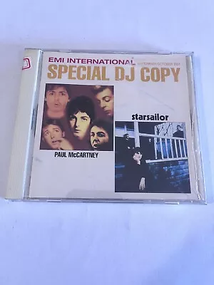 Paul McCartney - StarSailor CD - DJ Copy -2001 EMI - Made In Japan - 3B • $4.24