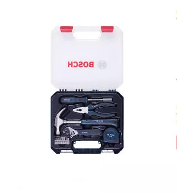Bosch 12-piece Household Multi Hardware Tool Box Electrician Repair Tools New • £50.40