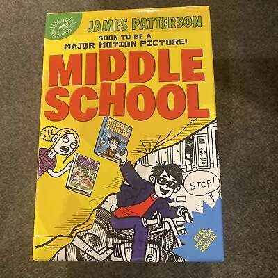 Middle School James Patterson Hardcover Box Book Set - Ages 8 To 12 Lot • $12