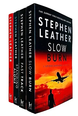 $28 • Buy Stephen Leather Collection 4 Books Set Standing Alone,Hunting, Fast Track NEW