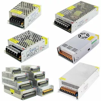 $68.92 • Buy AC100V-240V To DC5V 12V 24V 36V LED Strip Light Drive Power Supply Switch Adapte