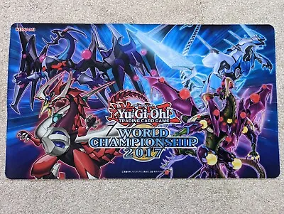 YuGiOh! Asia Championship 2017 Playmat Four Dimensions Dragons Odd Eyes Etc • $73.54