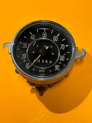 Vintage Vw Volkswagen Speedometer 0-90 MPH With Fuel Gauge  Lot A • $29.95