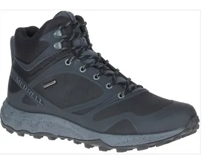 Merrell' Men's Altalight Mid WP Hiker - Black / Rock Size 8 New • $105.99