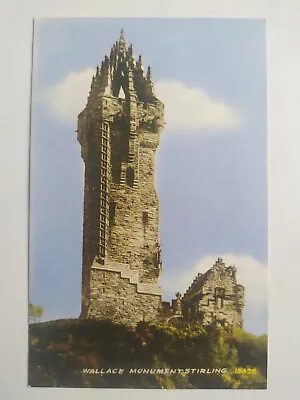 Wallace Monument Stirling Scotland Vintage Picture Postcard • £3.49