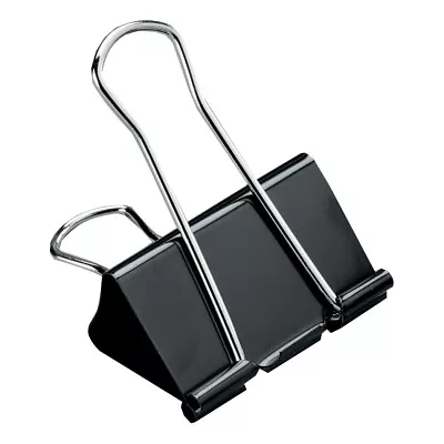 £0.99 • Buy Foldback Letter Clips Metal Paper Binder Grip Receipt Filing Binding Size Choice