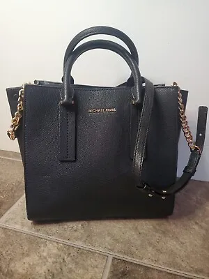 Michael Kors Alessa Satchel Pebble Leather • $59.99