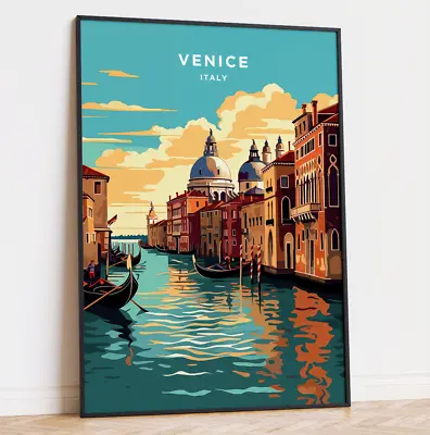 Venice Travel Poster Italy Art Print • £4.99