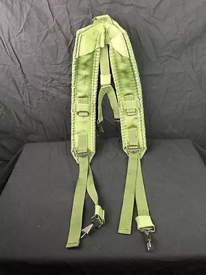ALICE LC-2 Y-HARNESS Y Suspenders US Military OD Green GUC Individual Equipment • $7.99