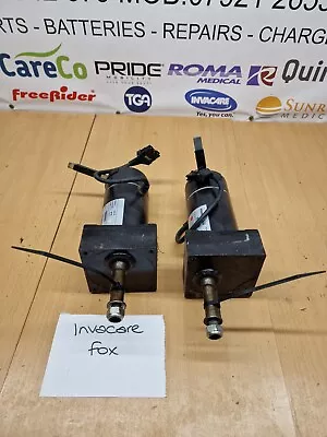 £149.99 • Buy Invacare Fox Electric Wheelchair Parts Electric Motors Pair