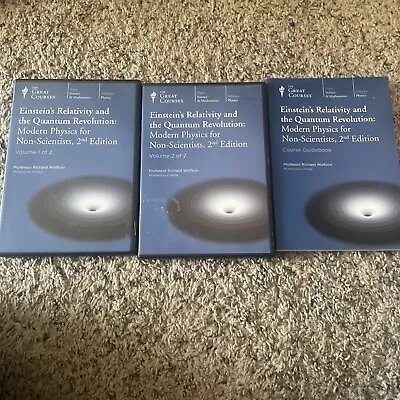 Einstein's Relativity And The Quantum Revolution Pts. I-II : Modern Physics CD • $17