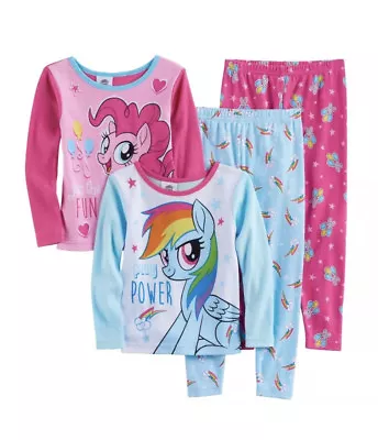 My Little Pony The Movie Pajamas Pinkie Pie Rainbow Dash Pj’s 2T 3T NWT • $12.99