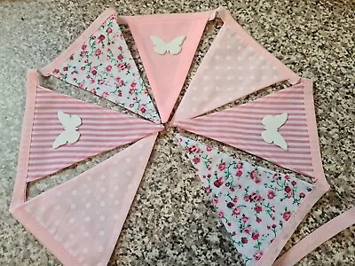 £5 • Buy  New! - Butterfly Bunting - Choose Your Colour - 1 Metre Length - Free P&p