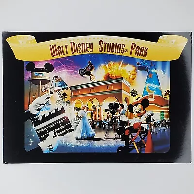 Walt Disney Studios Park Postcard Disneyland Paris Mickey Mouse Genie Motorcycle • $4.50