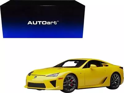 Lexus LFA Pearl Yellow With Red And Black Interior 1/18 Model Car By Autoart • $306.99