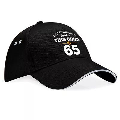 65th Birthday Gift Present Idea For Men Women Ladies Dad Mum Happy 65 Hat • £12.95