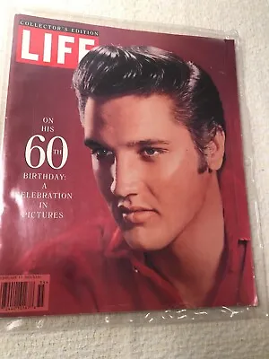 1995 Vintage Collector's Edition Life Magazine Elvis Presley 60th Birthday  • $8