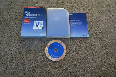 Microsoft Visio Professional 2010 (D87-04974) For Windows Academic Version • $59.99