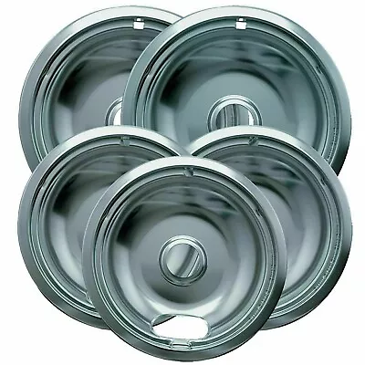 3 Small 6  2 Large 8  Stove Burner Top Reflector Bowls Range Drip Pans Style A • $24.48