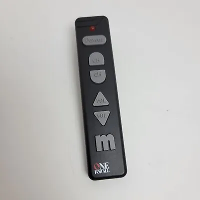 Vintage ONE FOR ALL Small Mini Universal TV Remote URC-2010 • $6